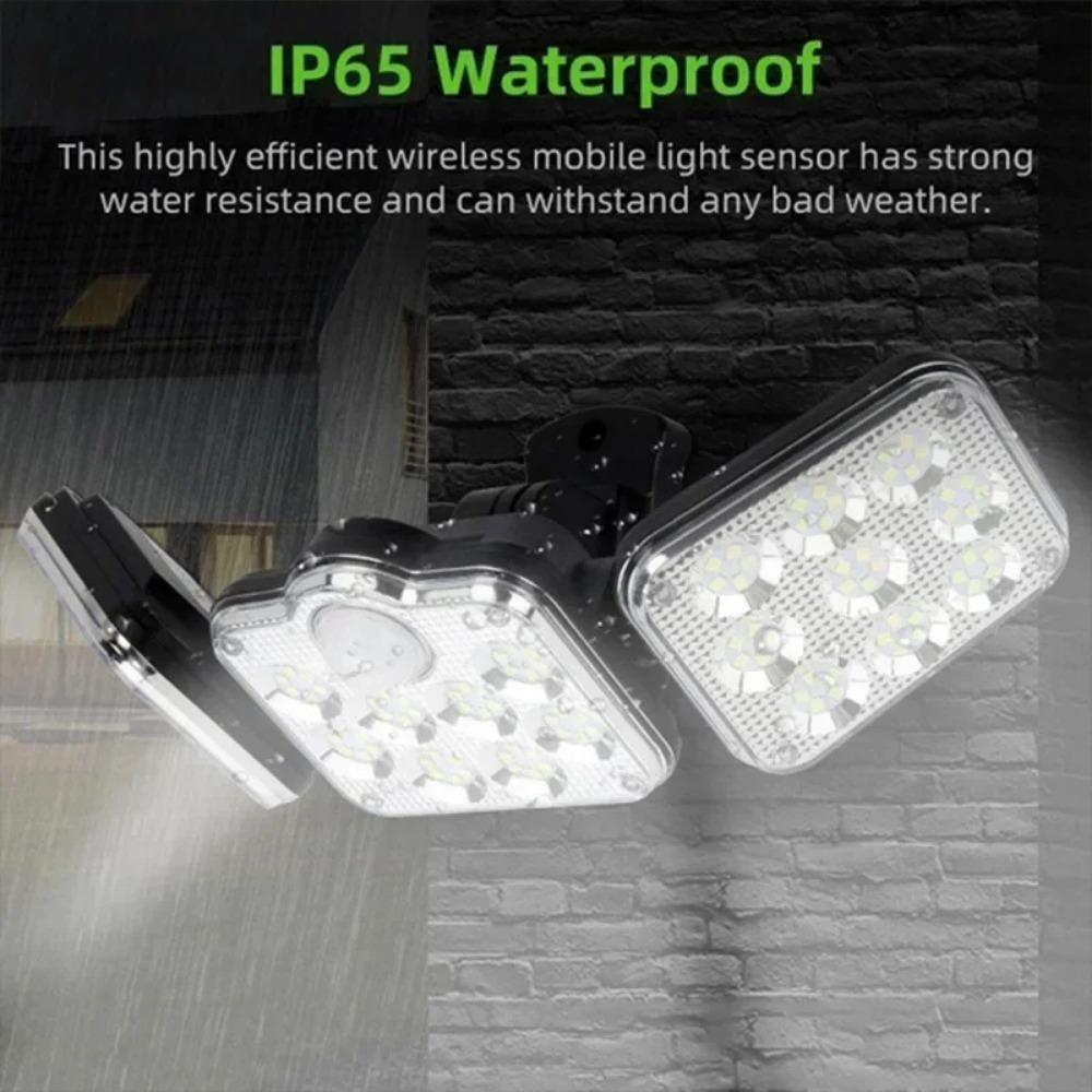 Solar Motion Sensor LED Wall Light